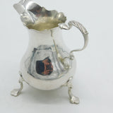 George III Sterling Silver Baluster Cream Jug Antique 1765 London