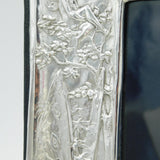 Edwardian Sterling Silver Fairy & Goblin Picture Frame Antique 1907 Birmingham