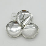 Edwardian Sterling Silver Shamrock Jewellery Ring Tree Antique 1903 Birmingham