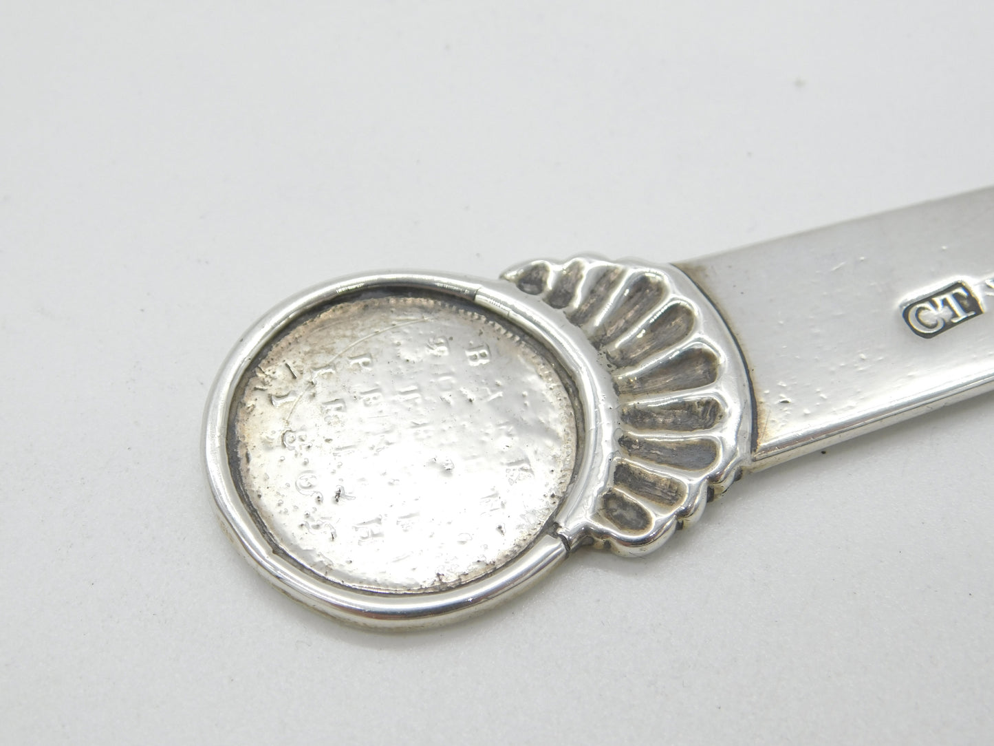 Cork Provincial Irish Sterling Silver Coin Set Letter Opener c1780 Carden Terry