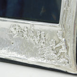 Edwardian Sterling Silver Fairy & Goblin Picture Frame Antique 1907 Birmingham