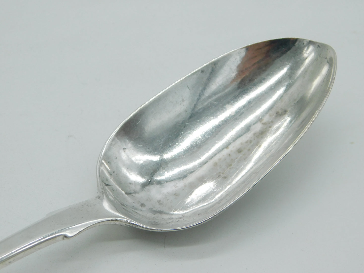 William IV Sterling Silver 'B' Initial Basting Spoon Antique 1833 London