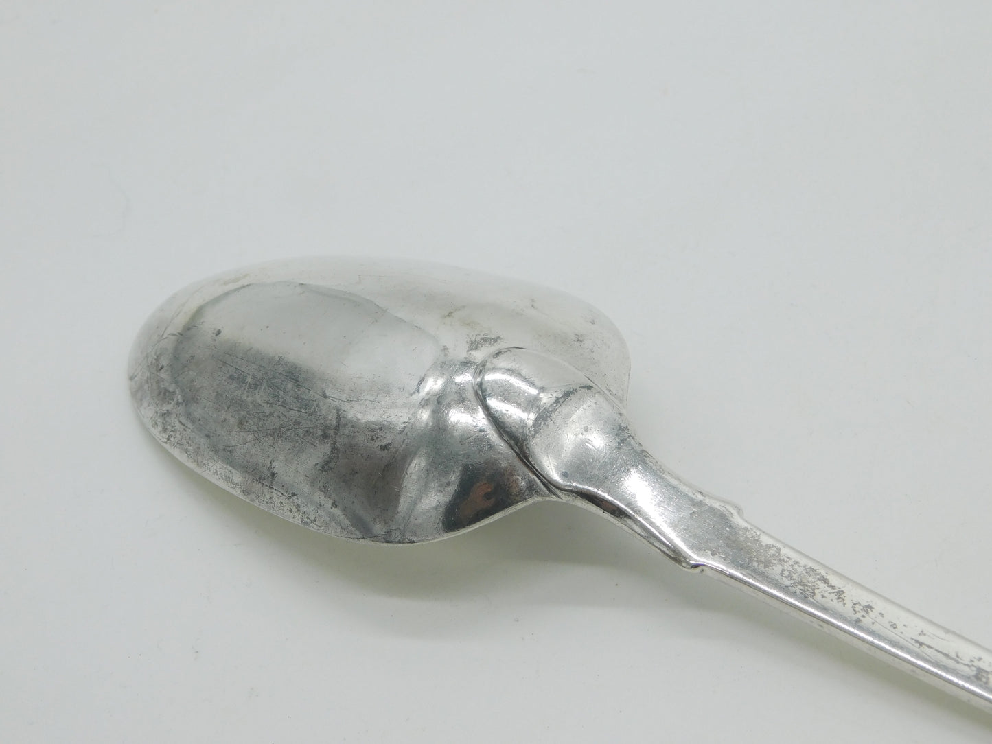 William IV Sterling Silver 'B' Initial Basting Spoon Antique 1833 London