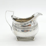 Provincial George III Sterling Silver Cream Jug Antique c1810 Exeter William Woodman
