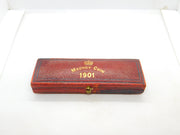 Queen Victoria Maundy Coin Set In Original Display Box 1901 NUNC Condition