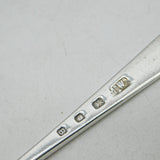 Art Deco Boxed Sterling Silver Tudor Style Teaspoons Set Antique 1937 London