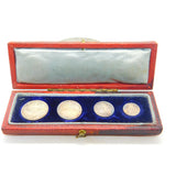 Queen Victoria Maundy Coin Set In Original Display Box 1901 NUNC Condition