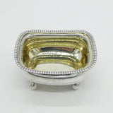 George III Sterling Silver Presentation Salt Cellar Sheep Interest Antique 1814