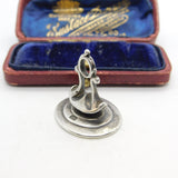 Georgian Sterling Silver Monogram Fob Seal c1770 London Benjamin Bickerton