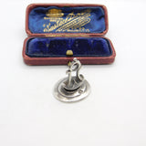 Georgian Sterling Silver Monogram Fob Seal c1770 London Benjamin Bickerton