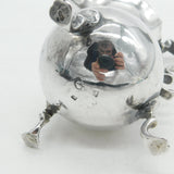 George II Sterling Silver 'A' Initial Baluster Cream Jug Antique 1746 London