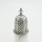 George III Sterling Silver Muffineer Sugar Caster Antique 1775 London