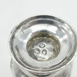 George III Sterling Silver Muffineer Sugar Caster Antique 1775 London