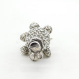 Victorian Sterling Silver & Red Coral Baby Rattle & Teether Antique 1851 Birmingham