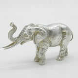 Cast Sterling Silver Walking Elephant Figurine Ornament Vintage 2004 London