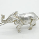Cast Sterling Silver Walking Elephant Figurine Ornament Vintage 2004 London