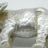Cast Sterling Silver Walking Elephant Figurine Ornament Vintage 2004 London