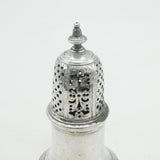 George II Sterling Silver Sugar Caster Muffineer Antique 1757 London Samuel Wood