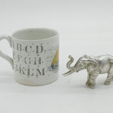 Cast Sterling Silver Walking Elephant Figurine Ornament Vintage 2004 London