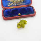Connemara Marble Pig Charm or Pendant Antique Victorian c1900