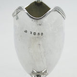 George III Sterling Silver Pedestal Helmet Cream Jug Antique 1796 London