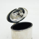 Newcastle George III Sterling Silver Oval Mustard Pot Antique c1770 Provincial