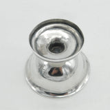 George III Sterling Silver Crested Pedestal Salt Cellar Antique 1796 London