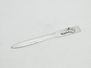 Sterling Silver Horse Racing Interest Letter Opener Vintage c1990