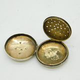 George III Sterling Silver Novelty Pocket Watch Vinaigrette Antique Birmingham