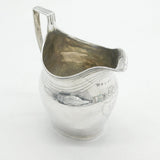 George III Sterling Silver Eagle Crest Cream Jug Antique 1799 London