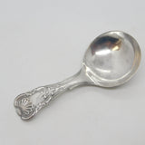 Victorian Sterling Silver Tea Caddy Spoon Antique 1844 Birmingham G. Unite