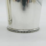 18th Century Pair of American Sterling Silver Beakers Antique by Standish Barry c1790 (Baltimore)