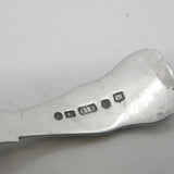 Victorian Sterling Silver Tea Caddy Spoon Antique 1844 Birmingham G. Unite