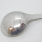 Victorian Sterling Silver Tea Caddy Spoon Antique 1844 Birmingham G. Unite