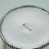 18th Century Pair of American Sterling Silver Beakers Antique by Standish Barry c1790 (Baltimore)