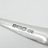 Hester Bateman George III Sterling Silver Serving Spoon Antique 1783 London