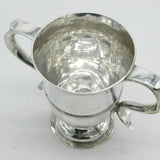 George III Sterling Silver Loving Cup Engraved Antique 1775 London Thomas Wallis