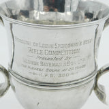 George III Sterling Silver Loving Cup Engraved Antique 1775 London Thomas Wallis