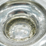 George III Sterling Silver Loving Cup Engraved Antique 1775 London Thomas Wallis
