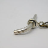 Victorian Sterling Silver Novelty Pistol Watch Key Fob Antique 1898 Birmingham