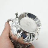 George IV Sterling Silver Floral & Dragon Christening Mug Antique 1826 London