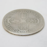 King James II Early Milled Silver Half Crown Coin 1685 First Bust Fair Condition