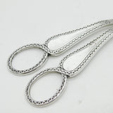 Edwardian Sterling Silver Pair of Grape Scissors Antique 1904 Sheffield