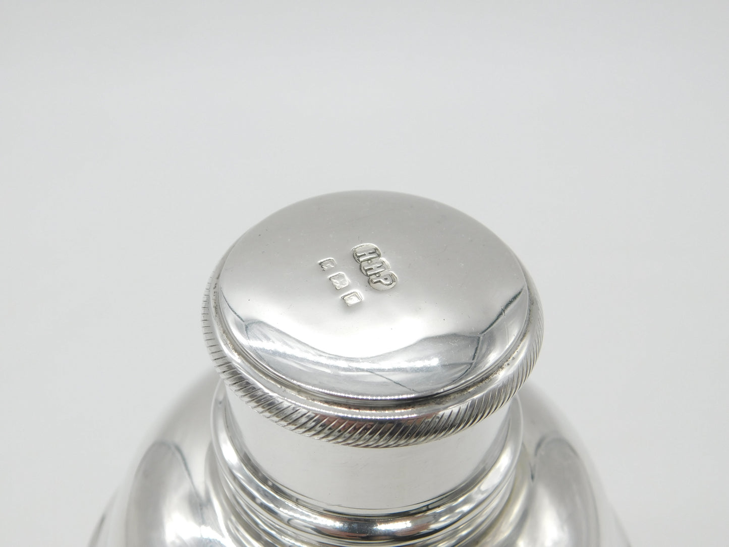 Sterling Silver Cocktail Shaker or Mixer 1932 London Henry Plante Antique Deco