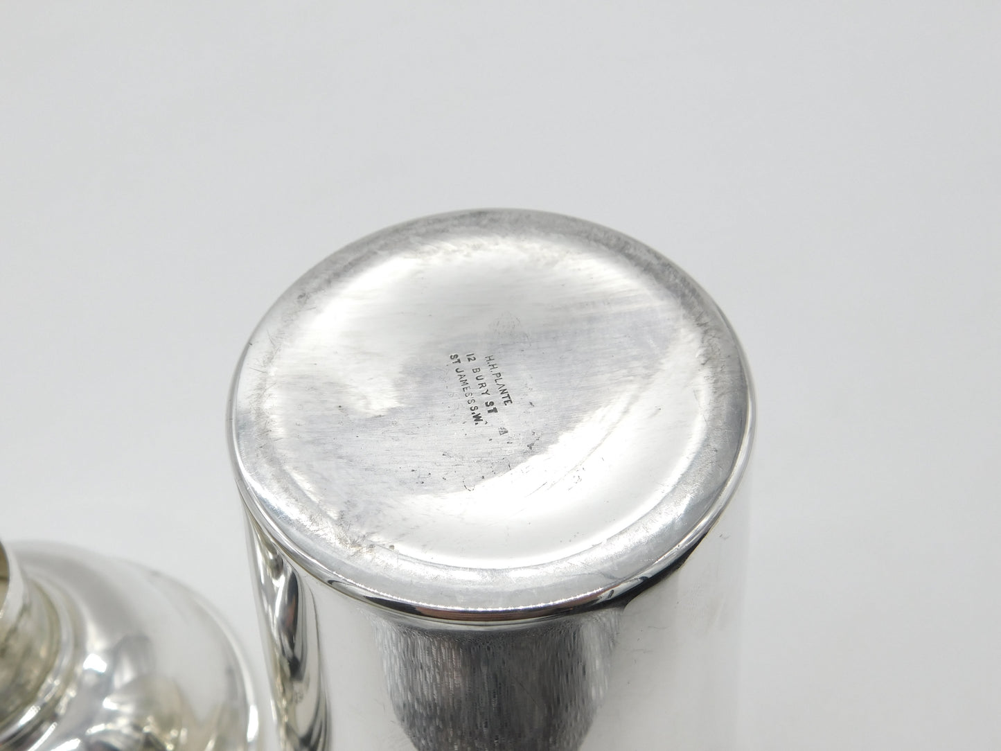 Sterling Silver Cocktail Shaker or Mixer 1932 London Henry Plante Antique Deco