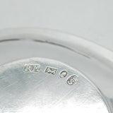 George III Sterling Silver Salt Cellar Dish Six Part Set Antique 1807 Sheffield