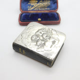 Edwardian Sterling Silver Fronted Raphael's Cherub Common Prayer Book 1909