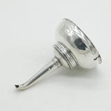 George III Sterling Silver Wine Funnel 'Kings Arms Upper Clapton' Antique 1779
