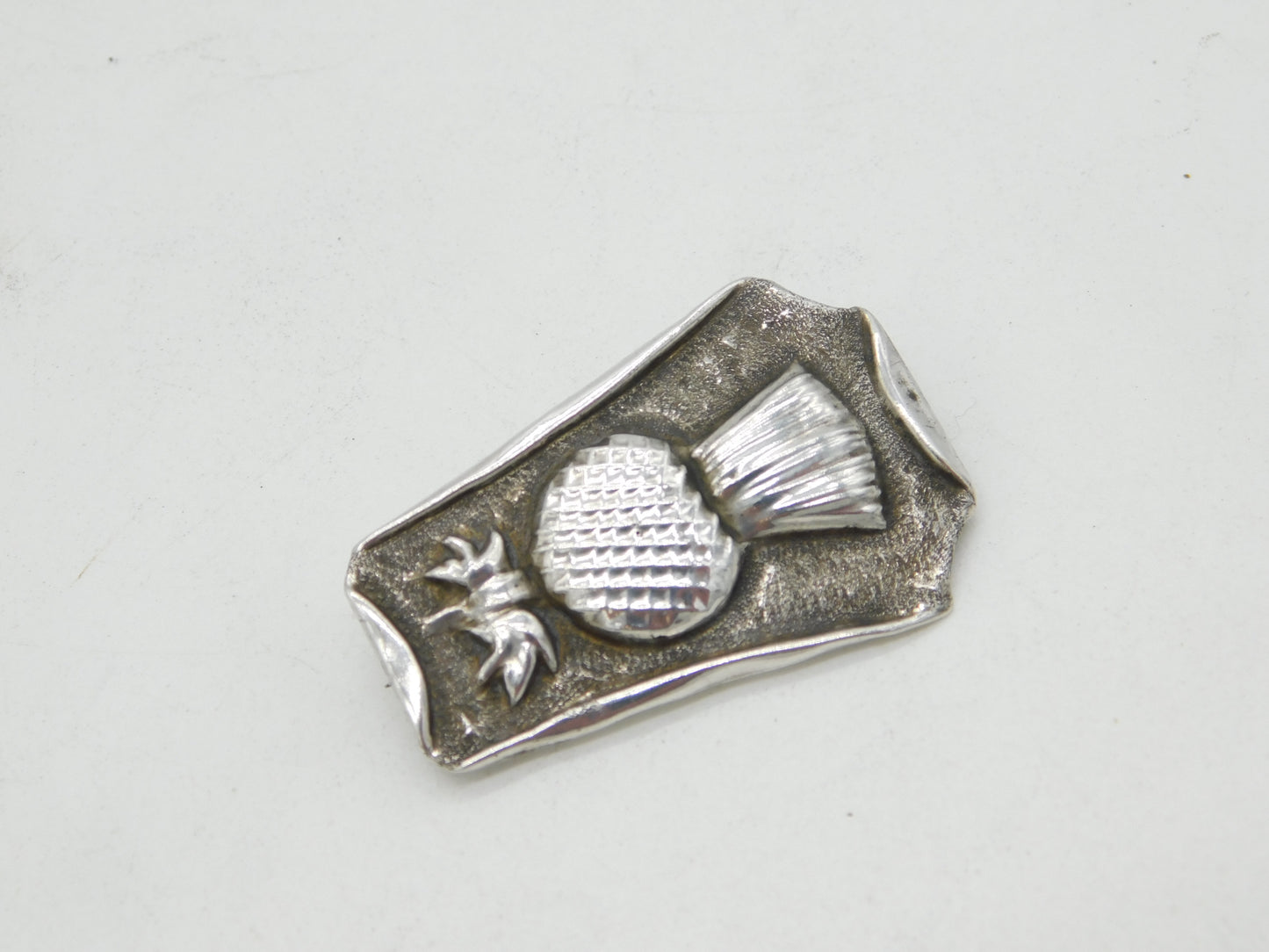 Paul P Gutfreund Arts & Crafts Sterling Silver Scottish Brooch Antique 1947 Chester