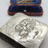 Edwardian Sterling Silver Fronted Raphael's Cherub Common Prayer Book 1909